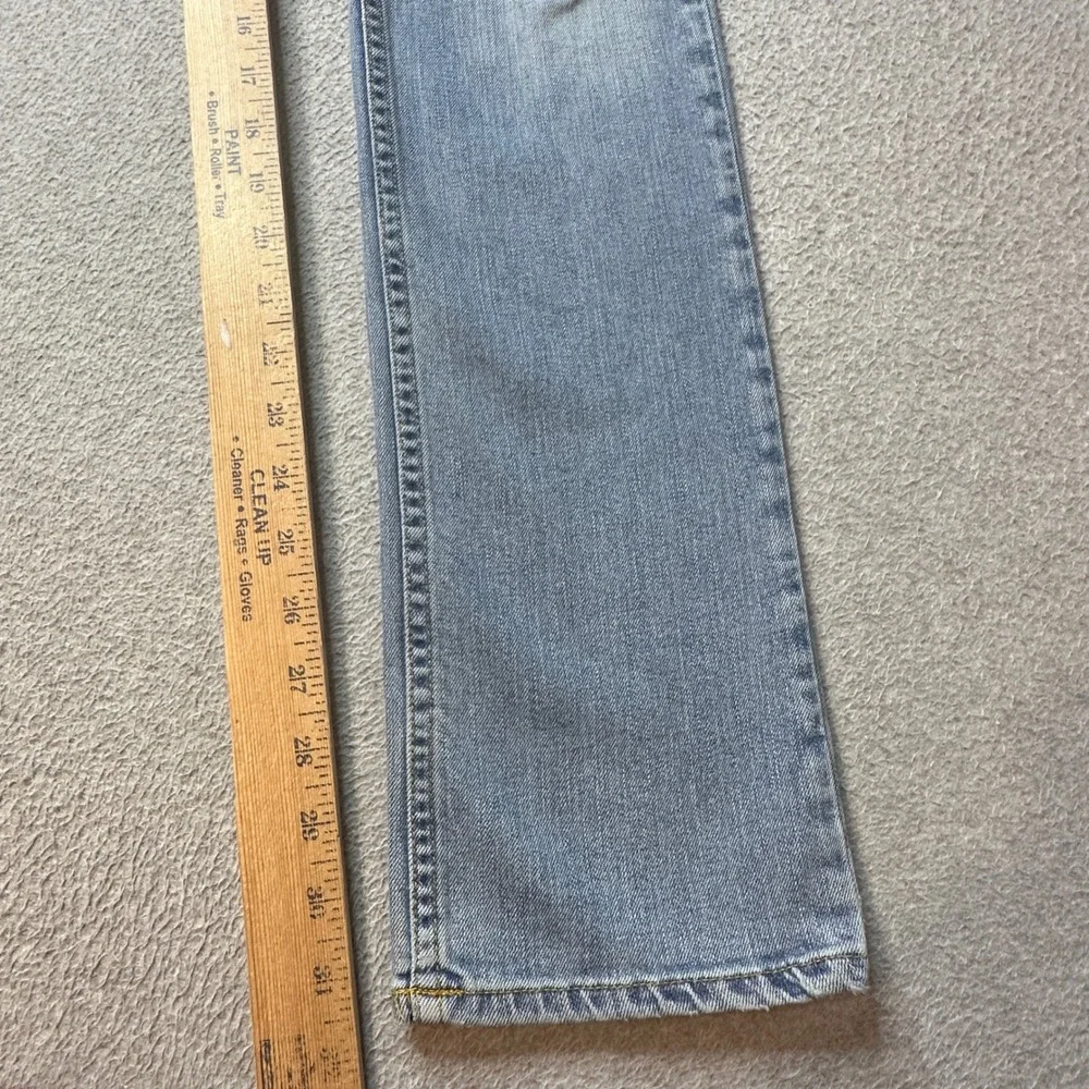 Calvin Klein Jeans Mens 30x32‎ Light Wash Slim White Oak Cone Denim Distressed